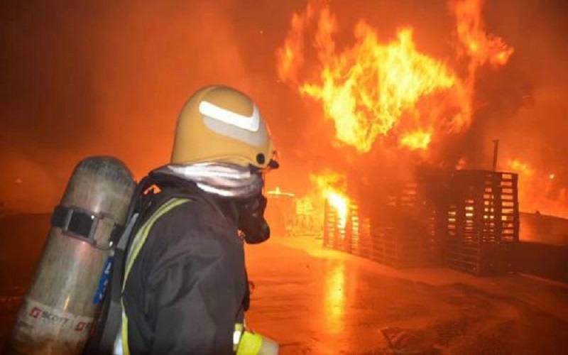 وفاة 3 أطفال وإصابة شخصين بحريق