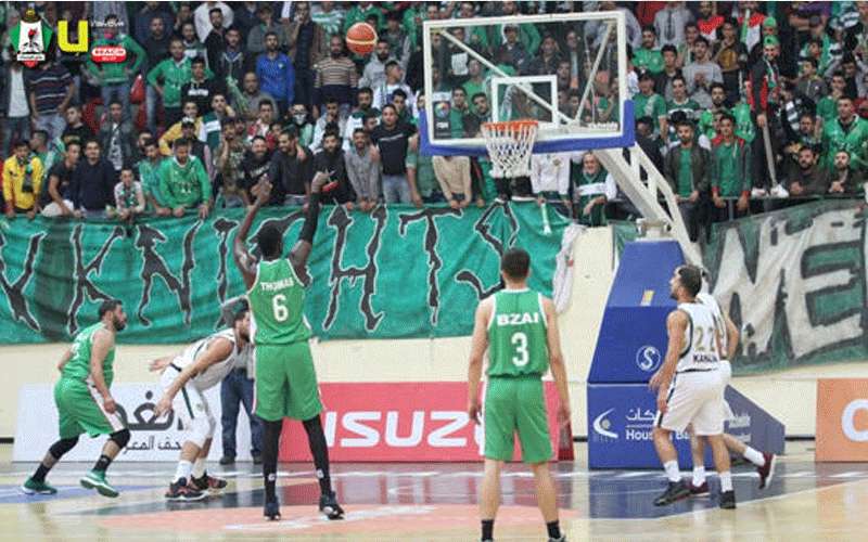 سلة الأهلي تواجه الوحدات لحسم اللقب