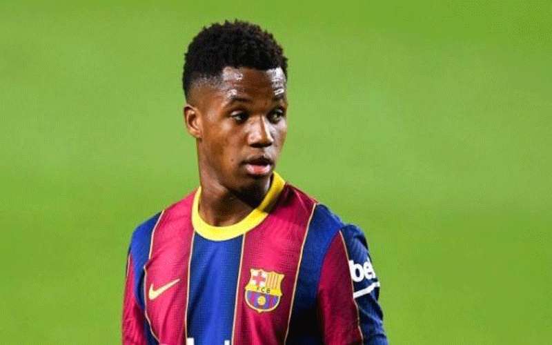 برشلونة يصدر بيانا عن أنسو فاتي