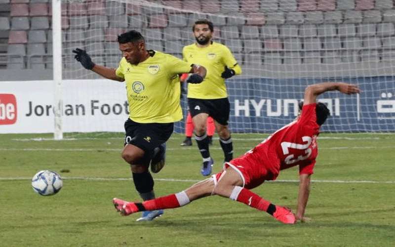 الحسين إربد يحقق فوزا في اللحظات