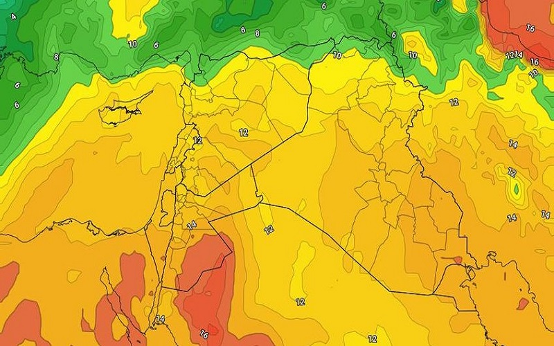 كتلة هوائية دافئة في المربعانية.. ما