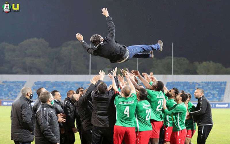 الوحدات يقدم طلبا يخص ليلة التتويج