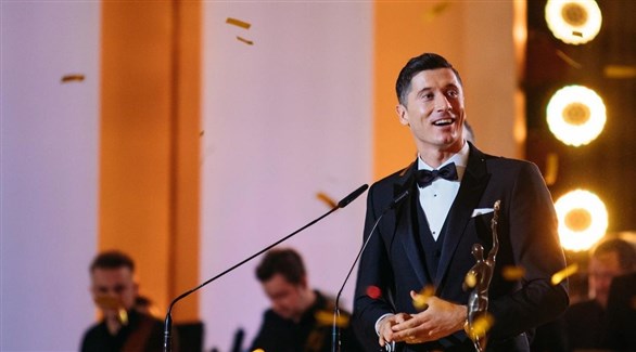 ليفاندوفسكي أفضل شخصية رياضية في بولندا