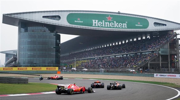 الصين تطلب تأجيل سباق الجائزة الكبرى