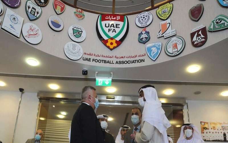 اتفاق كروي بين العراق والإمارات يسبق