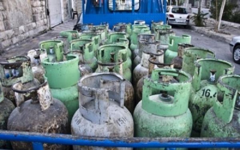 تدهور مركبة لتوزيع الغاز في مرج
