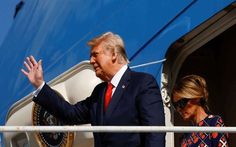 ترامب يصل إلى فلوريدا