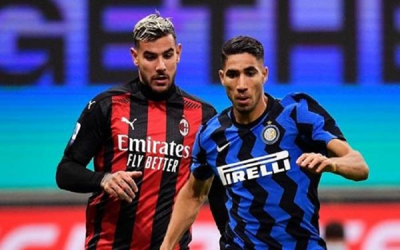 ديربي ميلانو يبعد أشرف حكيمي ضد