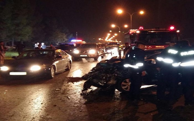 اصابة سيدة وابنائها الثلاث بحادث دهس
