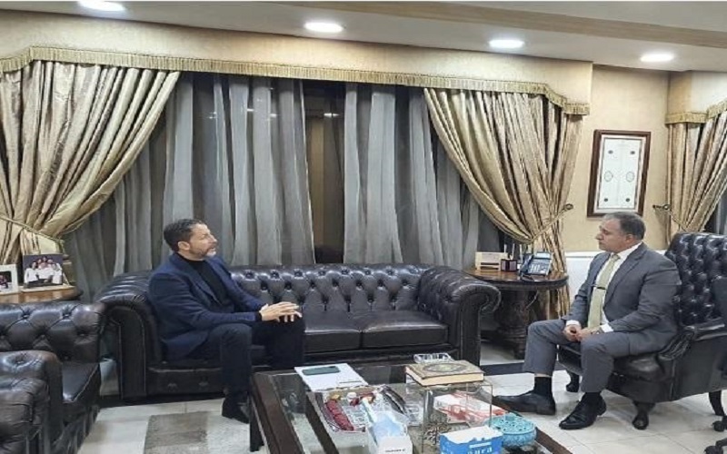 القطامين يطلع على ملف التوسعة للمصفاة