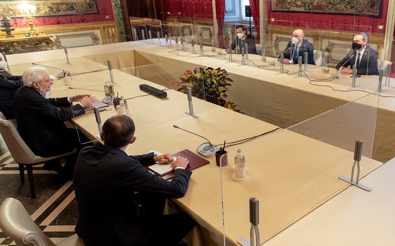 مفاوضات الاثنين لتشكيل حكومة إيطالية