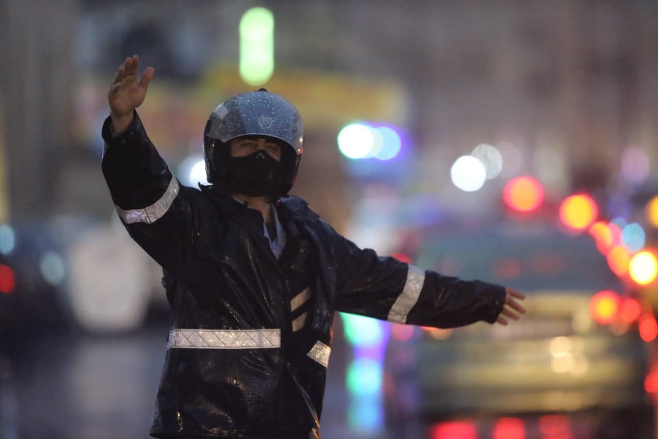 طرق مغلقة بسبب ارتفاع منسوب المياه