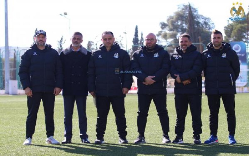 السوري السيد يباشر عمله مدربا للفيصلي