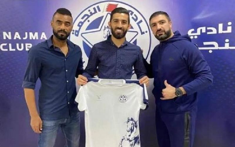 النجمة البحريني يتعاقد مع اللاعب الأردني
