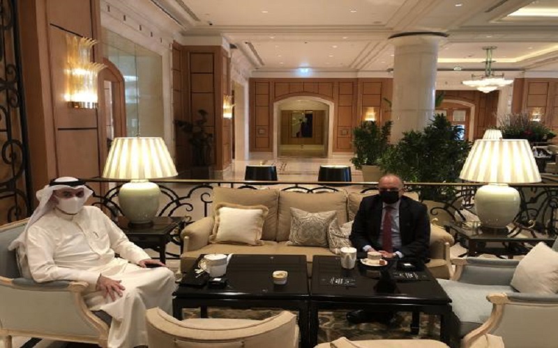 العضايلة والجودر يبحثان تنسيق المواقف بين