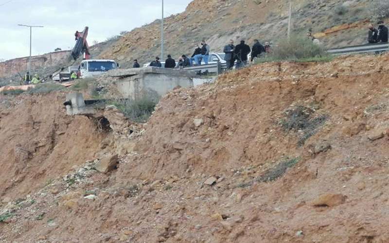 قرب الانتهاء من تحويلة إربد –