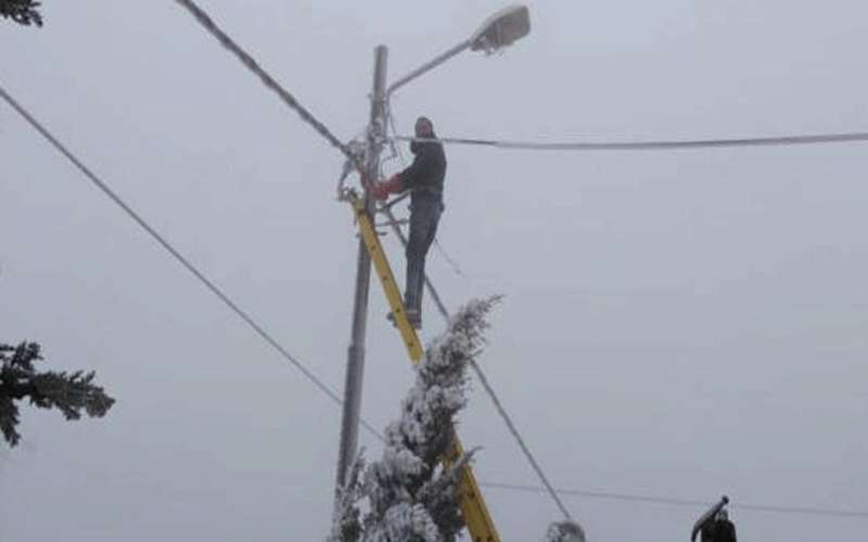 3851 عطلا كهربائيا خلال المنخفض