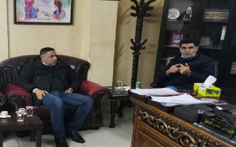 أمين عام وزارة الادارة المحلية يلتقي