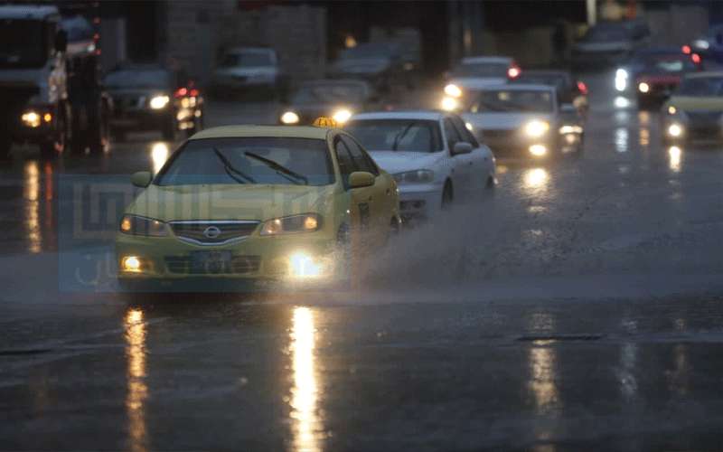 الأرصاد: أمطار غزيرة وبرد تهطل على