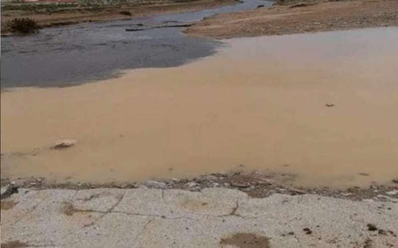 رئيس بلدية ذيبان: تسريب المياه العادمة