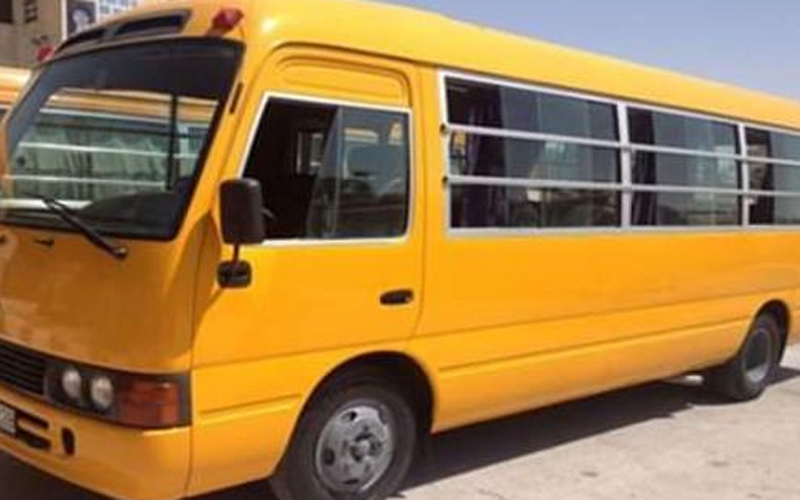 وفاة سائق باص روضة بحادث في