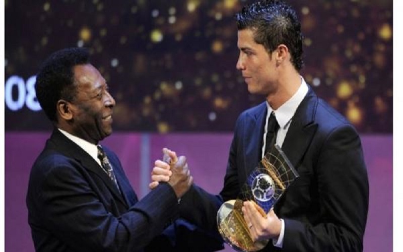 رونالدو يتخطى عدد أهداف بيليه