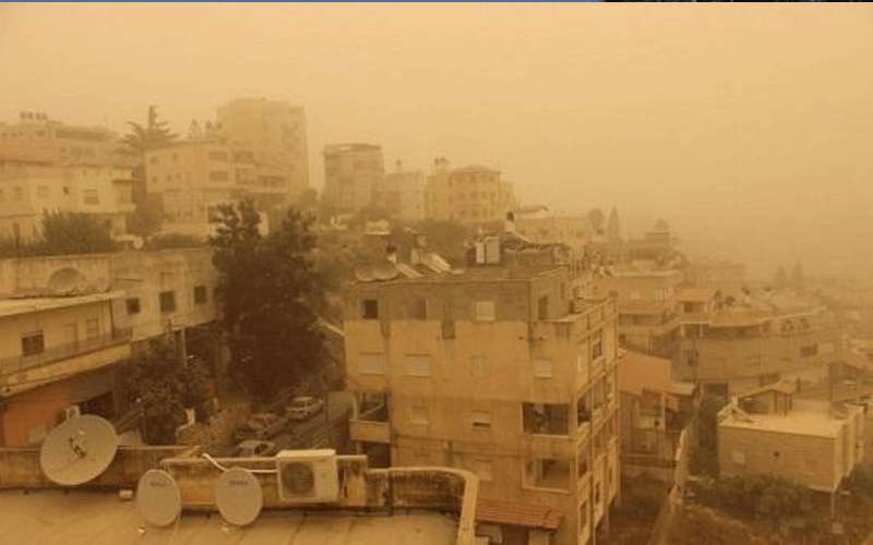 أجواء خماسينية تسود الأردن الإثنين