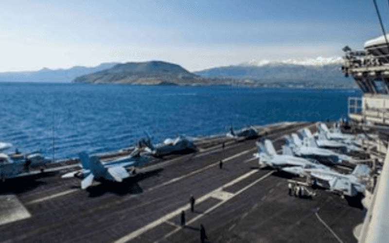 حاملة طائرات أميركية تصل اليونان