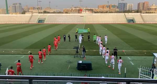 تعادل المنتخب الوطني لكرة القدم مع