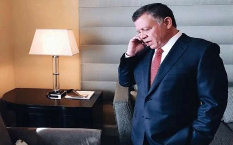 الملك يتلقى اتصالا من الرئيس القبرصي