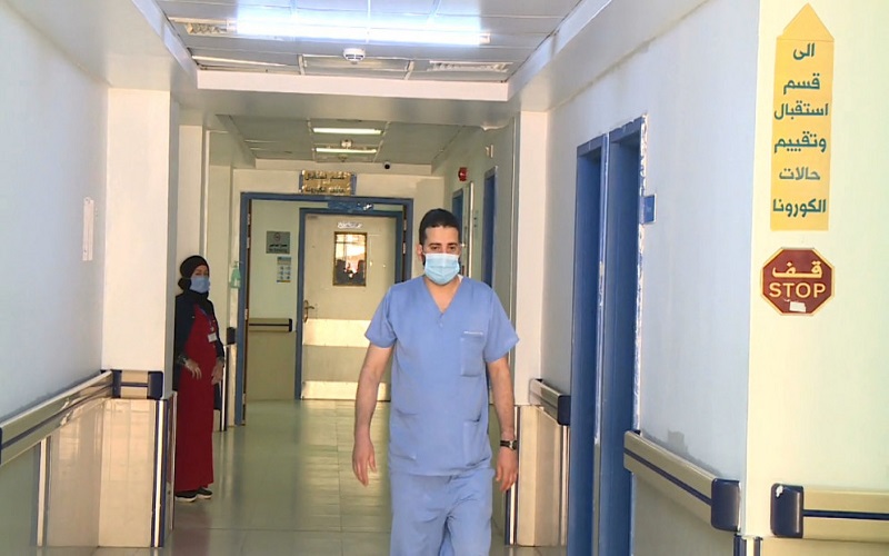 نسبة الإشغال في قسم العزل في