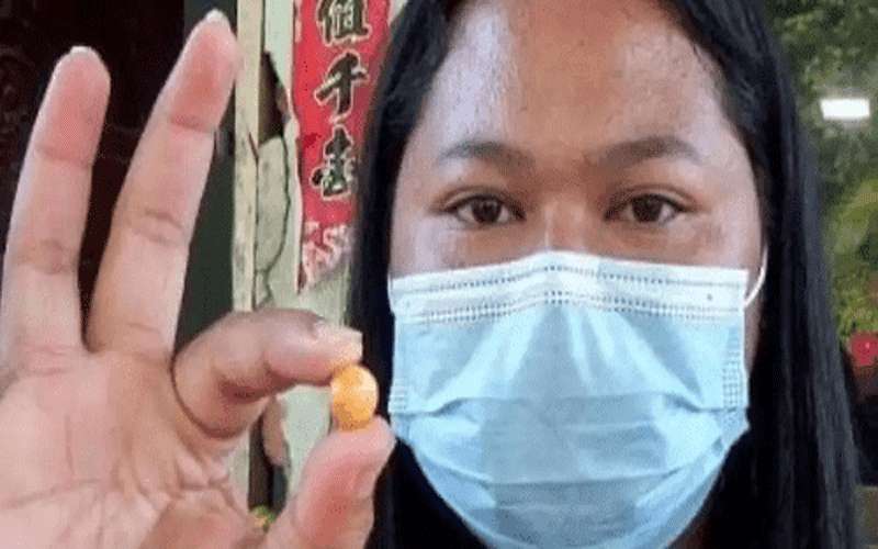 لؤلؤة تقلب حياة تايلاندية رأسا على