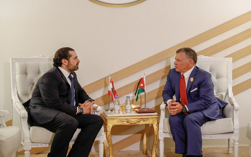 الحريري: أمن الأردن قاعدة أساس لأمن