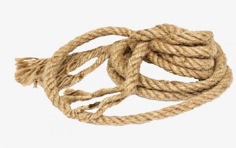 طفل يربط شقيقته داخل منزلهما في