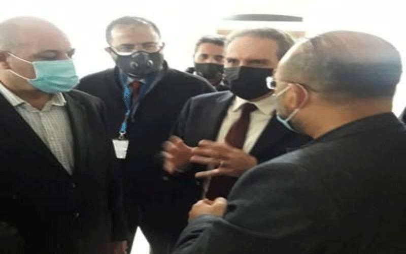 الهواري يعد بحل مشاكل مستشفى الكرك