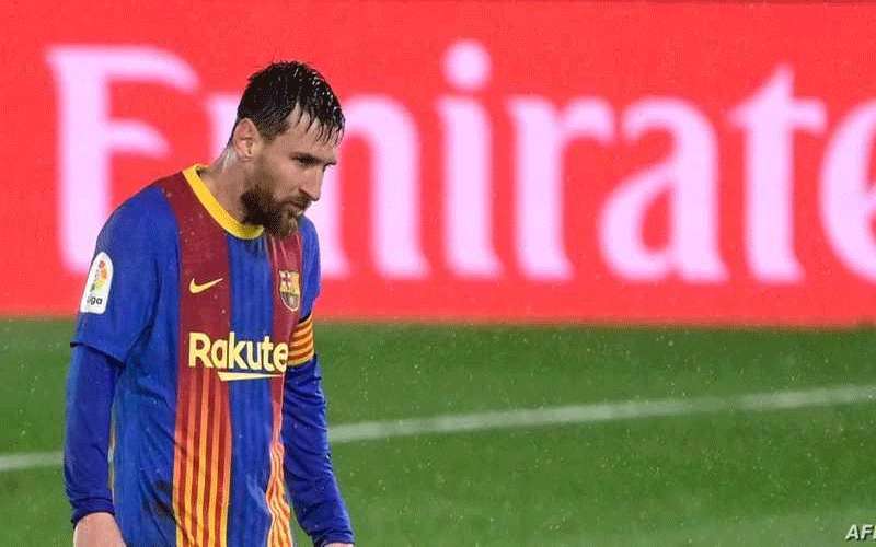 الكاميرا تلتقط ميسي وهو يرتجف خلال