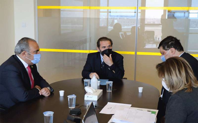 الأمير مرعد يلتقي أمين عمان