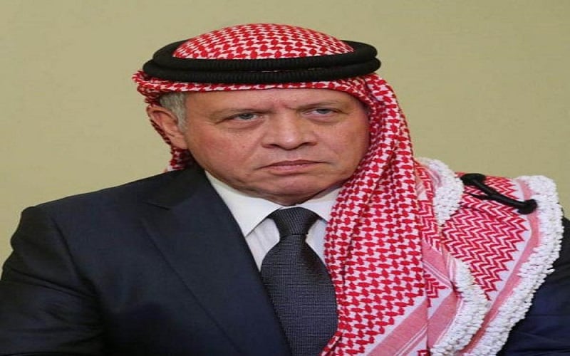 الملك يعزي الرئيس العراقي