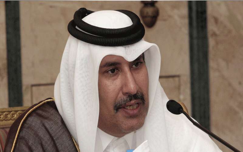 حمد بن جاسم يدعو عباس إلى