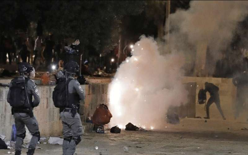 205 اصابات في مواجهات القدس