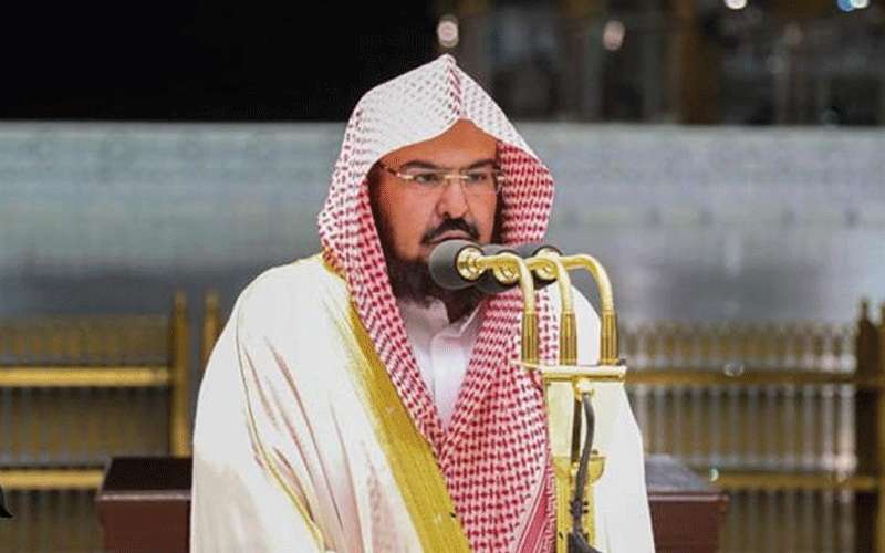 السديس يصب جام غضبه بالدعاء على