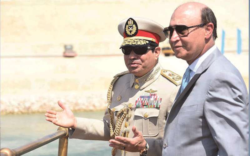 السيسي يوافق على توسعة جنوب قناة
