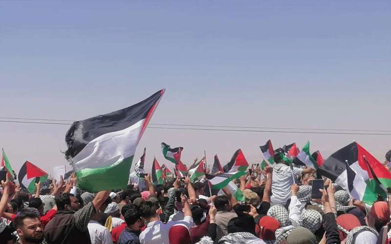 المظاهرات تعم الاردن نصرة لفلسطين