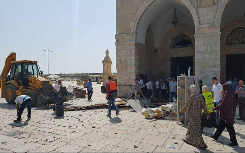 الخلايلة: الأضرار بالمسجد الأقصى كبيرة