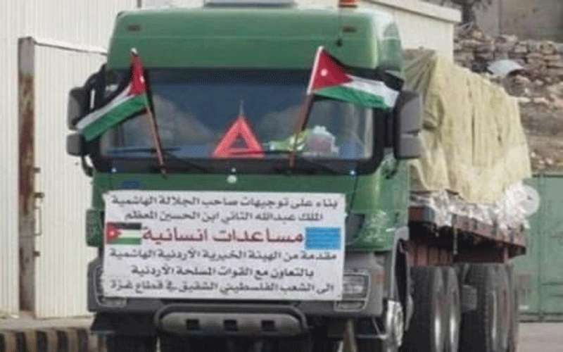 22 قافلة سيرت من الأردن لفلسطين