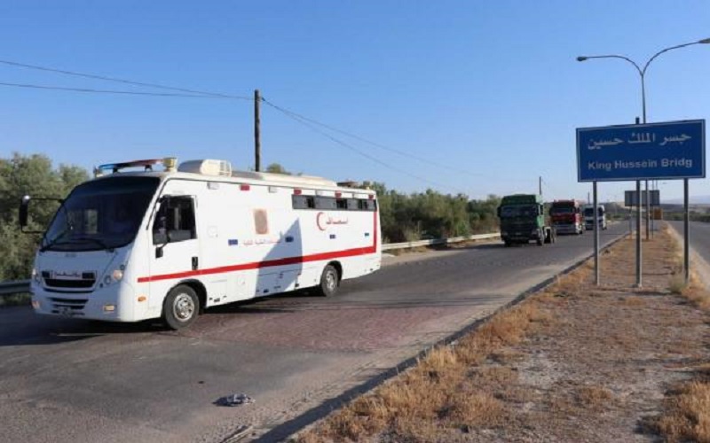 وصول الطفلتين ساره وفرح من غزة