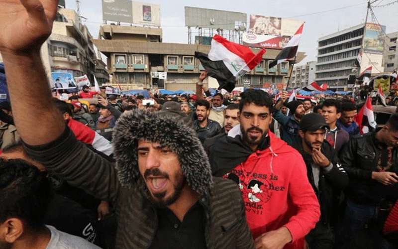 قتلى وجرحى خلال احتجاجات في بغداد
