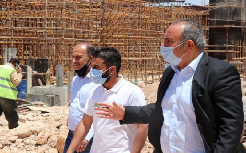 الشواربة يتفقد مشاريع انشائية في عمان