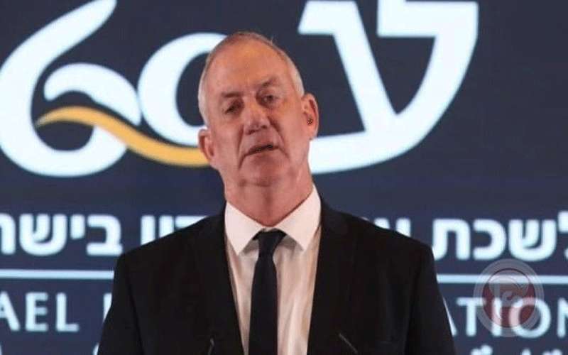 غانتس: إسرائيل من الداخل ضعيفة