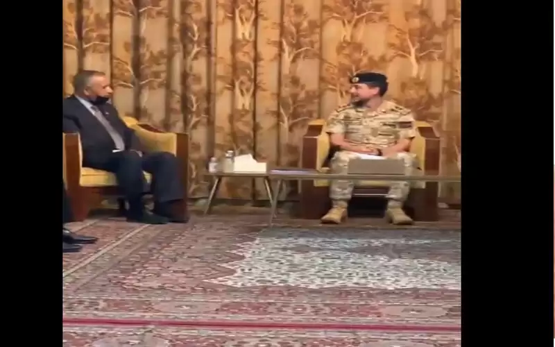 ولي العهد يزور منزل حسين باشا